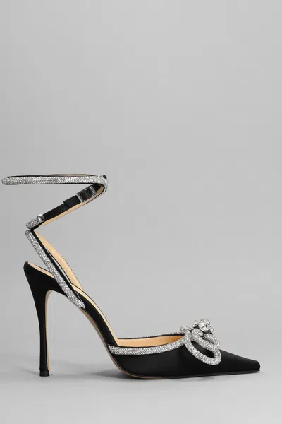Mach &amp; Mach Pumps In Black Silk