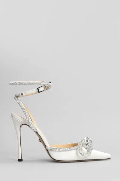 MACH &AMP; MACH PUMPS IN WHITE SILK