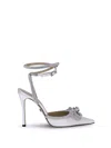 Mach &amp; Mach Silk Pumps With Double Bow