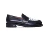 Mach &amp; Mach Calfskin Loafers With Pearls In Black