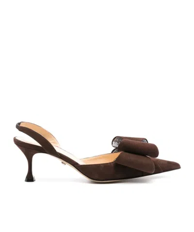 MACH&MACH 65MM BOW-EMBELLISHED PUMPS
