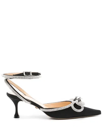 MACH&MACH 65MM CRYSTAL-EMBELLISHED PUMPS