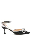 Mach&mach 70mm Double-bow Pumps In Black
