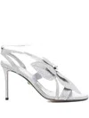 Mach&mach 90mm Orchid Sandals In White