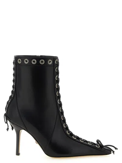 Mach&mach Mach & Mach Ankle Boot In Black
