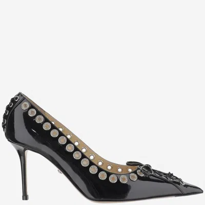 Mach&mach Black Pointed Toe Heels