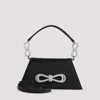 Mach&mach Black Samatha Shoulder Bag In Black