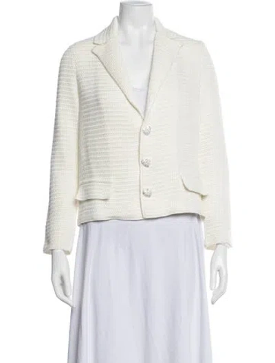 Pre-owned Mach&mach Blazer W/ Tags In Neutral