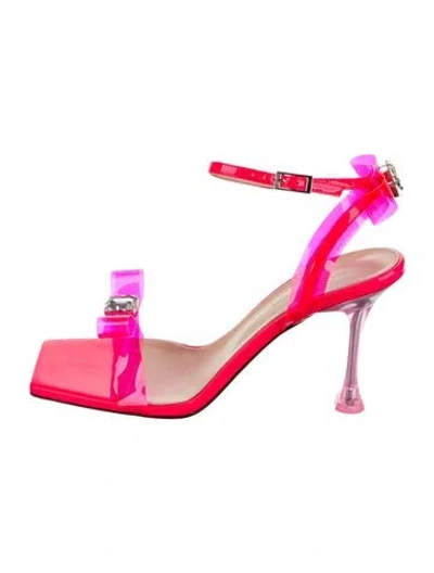 Pre-owned Mach&mach Bow Accents Sandals