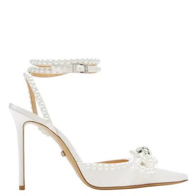 Mach&mach Bow Embellished Pointed Toe Pumps In Multi