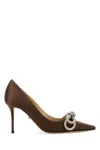 Mach&mach 85mm Crystal-embellished Pumps