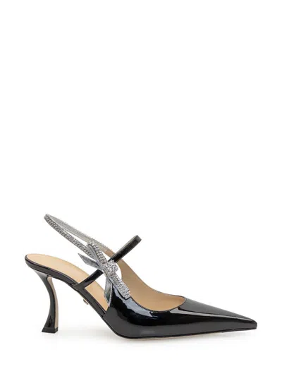 Mach&mach Mach & Mach Crystal Cube Patent Leather Shoe