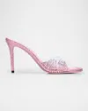 Mach&mach Crystal Flame Mule Heels