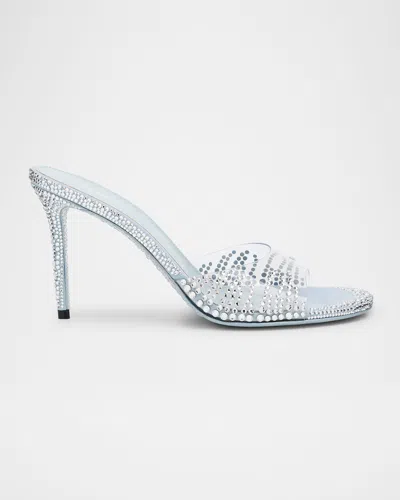 Mach&mach Crystal Flame Mules