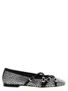 Mach&mach Mach & Mach 'crystal Net' Ballet Flats