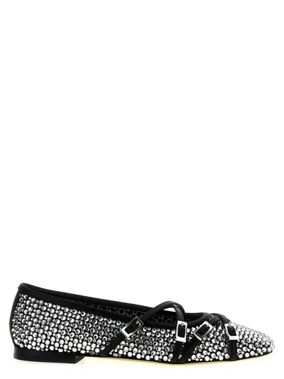 Mach&mach Mach & Mach 'crystal Net' Ballet Flats