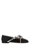 Mach&mach Mach & Mach 'crystal Studs' Ballet Flats