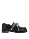 Mach&mach Crystal Studs Loafers