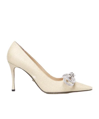 Mach&mach Cusp High-heeled Shoes In White