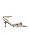 Mach&mach Double Bow 65mm Pumps In White