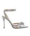 Mach&mach Double Bow High-heeled Sandals In Multicolor