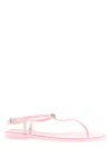 Mach&mach Pink Solid Collection Sandals In Multi