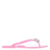 Mach&mach Mach & Mach 'double Heart' Sandals In Pink
