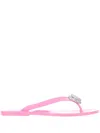 Mach&mach Mach & Mach Women Flip-flop Sandals With Double Heart