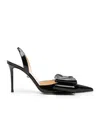 Mach&mach Le Cadeau 95mm Slingback Pumps In Black