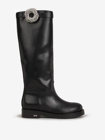 Mach&mach Mach & Mach Galaxy Leather Boots