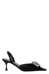 Mach&mach Galaxy Embellished Slingback Pumps