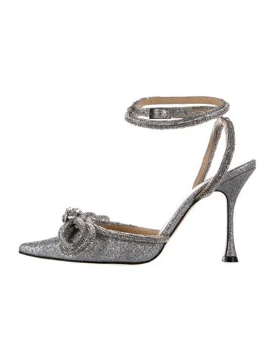 Pre-owned Mach&mach Glitter Glitter Accents Pumps