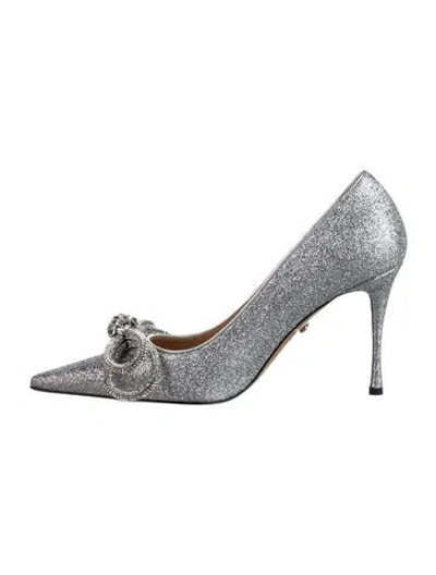 Pre-owned Mach&mach Glitter Glitter Accents Pumps W/ Tags