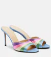 Mach&mach Gradient 95 Satin Mules In Multi