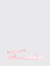 Mach&mach Pink Solid Collection Sandals In Pink