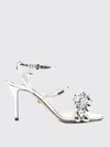 Mach&mach Heeled Sandals Mach & Mach Woman Color Silver