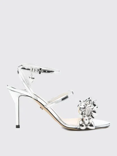 Mach&mach Heeled Sandals Mach & Mach Woman Color Silver