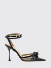 Mach&mach Mach & Mach 'double Bow' Pumps In Black