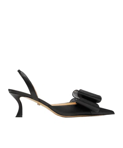 MACH&MACH MACH  MACH LE CADEAU BOW DETAILED SLINGBACK PUMPS