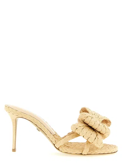 Mach&mach Mach & Mach Le Cadeau Mule In Natural
