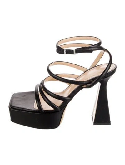 Pre-owned Mach&mach Leather Pumps In Black