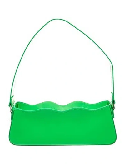 Pre-owned Mach&mach Leather Shoulder Bag In Green