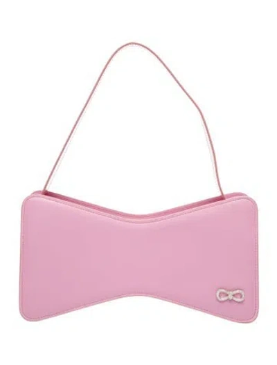 Pre-owned Mach&mach Leather Shoulder Bag In Pink