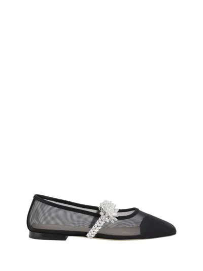 Mach&mach Mach & Mach 'lotus' Ballet Flats