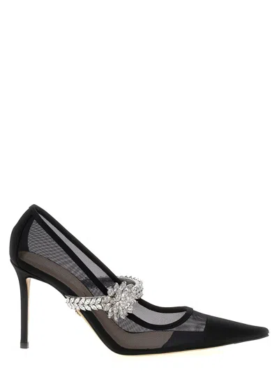 Mach&mach 'lotus' Pumps In Black