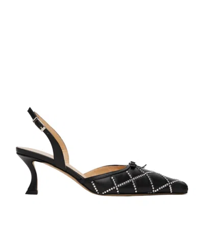 Mach&mach Marien Kittens With High Heels In Black