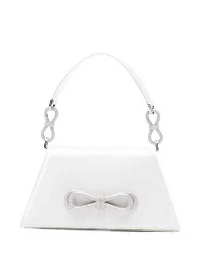Mach&mach Medium Samantha Tote Bag In White