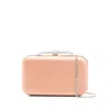 Mach&mach Crystal-embellished Bow-detail Clutch Bag In Neutral