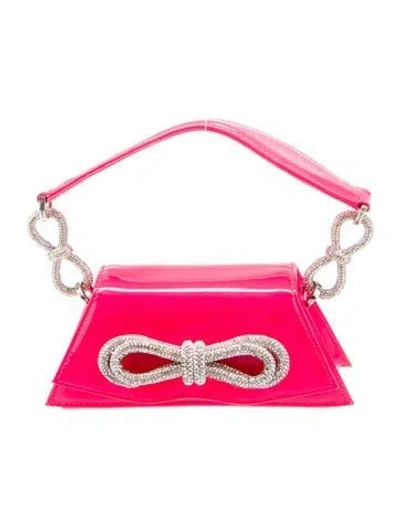 Pre-owned Mach&mach Patent Leather Top Handle Bag In Pink