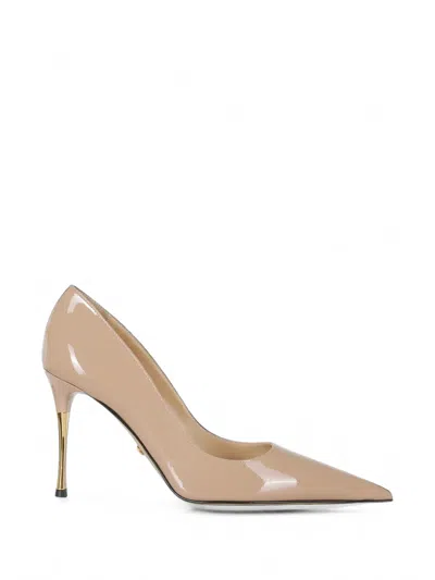 Mach&mach Patent-leather Pointed-toe Pumps In Multi